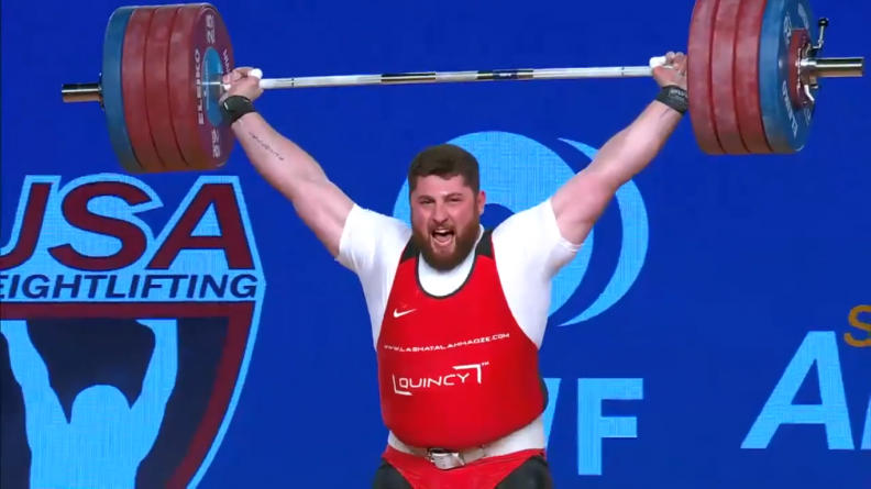 Lasha Talakhadze becomes a six-time European champion