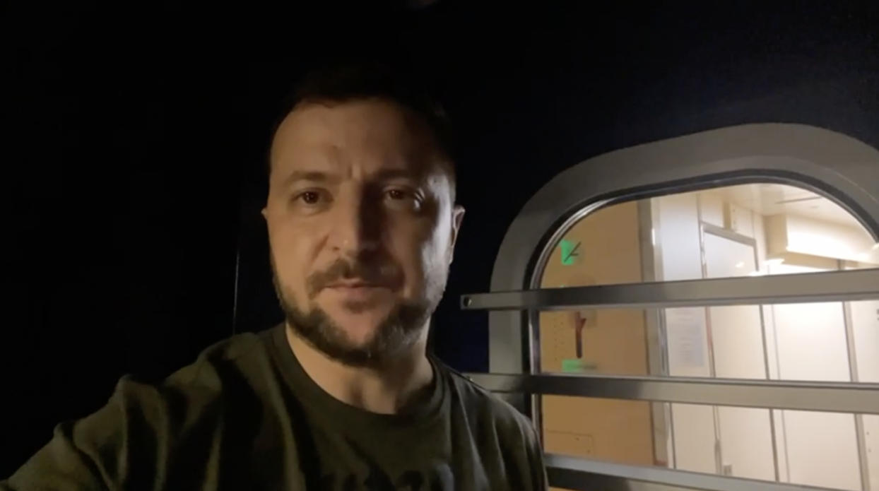 ვოლოდიმირ ზელენსკი - ნამდვილი გმირები ჩვენს შორის არიან - ვამაყობ ყველათი, ვისაც შევხვდი