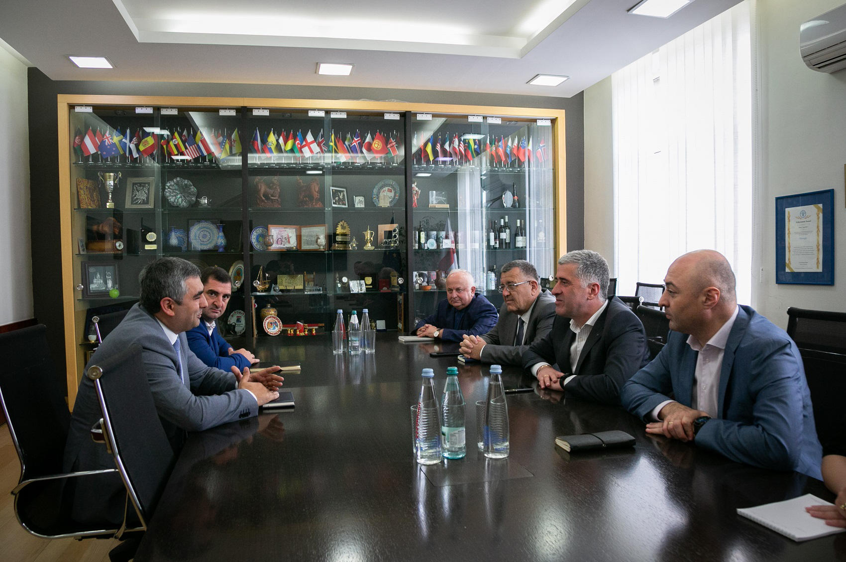ოთარ შამუგია აჭარის სოფლის მეურნეობის მინისტრს შეხვდა