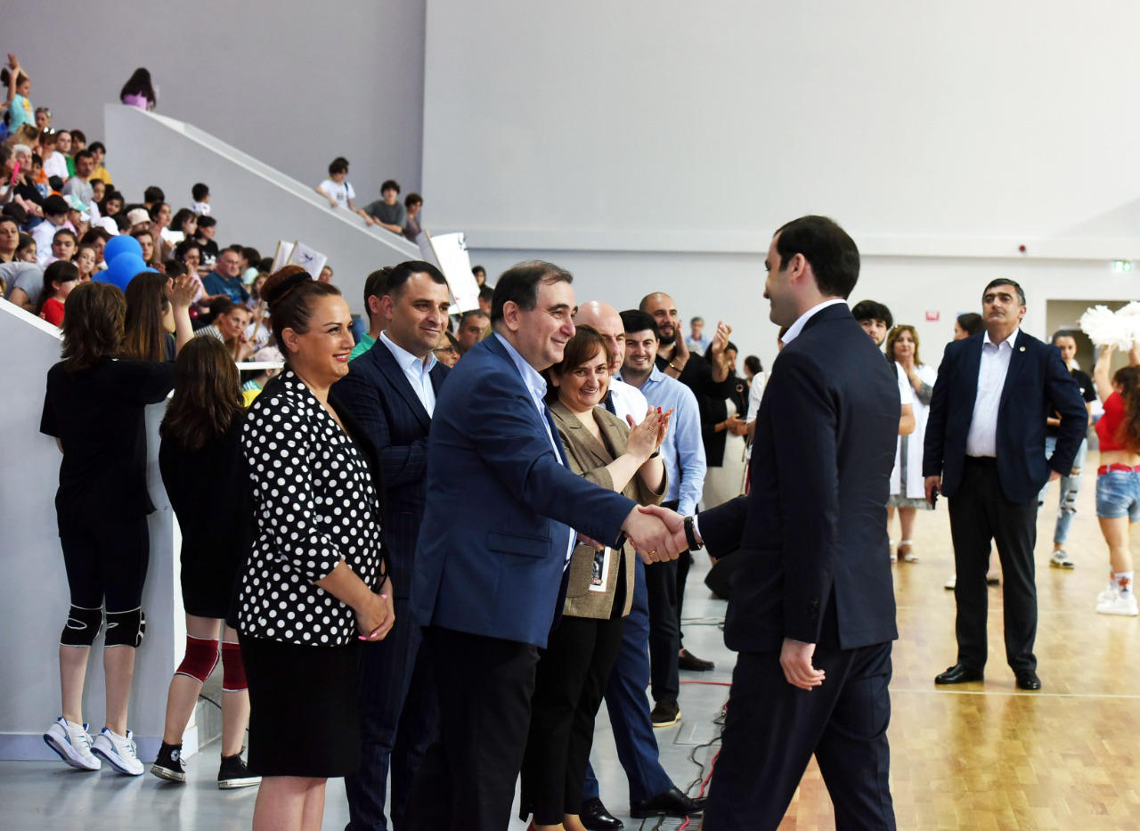 მიხეილ ჩხენკელმა ბათუმში ქართველი და უკრაინელი მოსწავლეების მონაწილეობით სპორტული ფესტივალი გახსნა