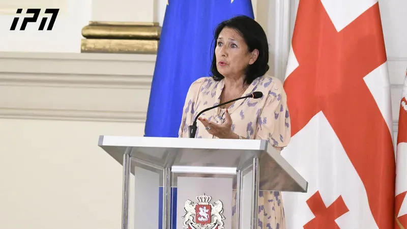 საქართველოს პრეზიდენტი „უცხოური გავლენების შესახებ“ კანონზე - ვეტოს დავადებ! - ეს კანონი არის იმისთვის, რომ ევროპასთან დაგვაშოროს