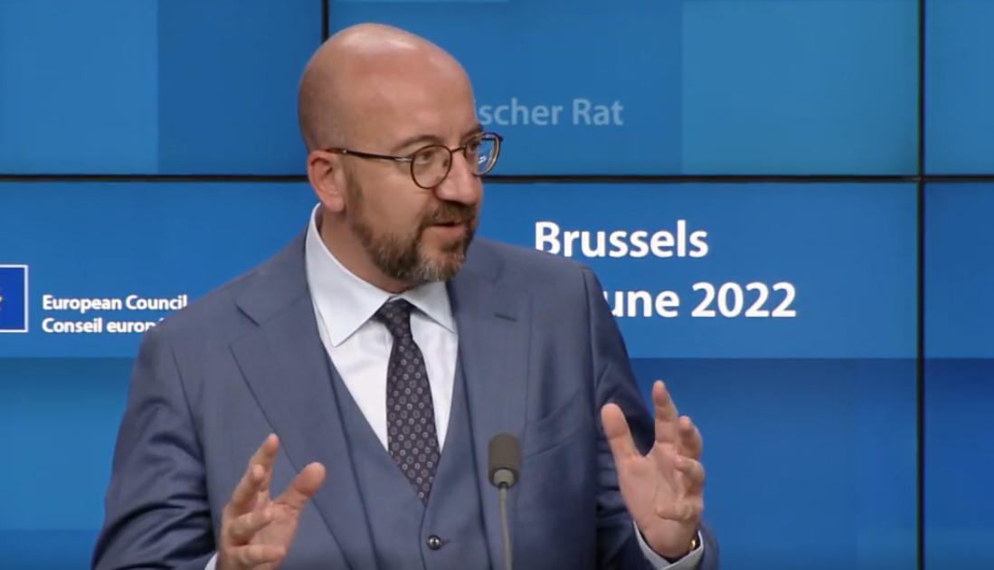 შარლ მიშელი - პირველი გზავნილი საქართველოს მოსახლეობისთვის და ხელისუფლებისთვის, ეს გახლავთ ევროპული პერსპექტივა - თუ იქნება პოლიტიკური ნება პოლიტიკურ ლანდშაფტში, შესაძლებელია საქართველოსთვის დიდი პროგრესის მიღწევა