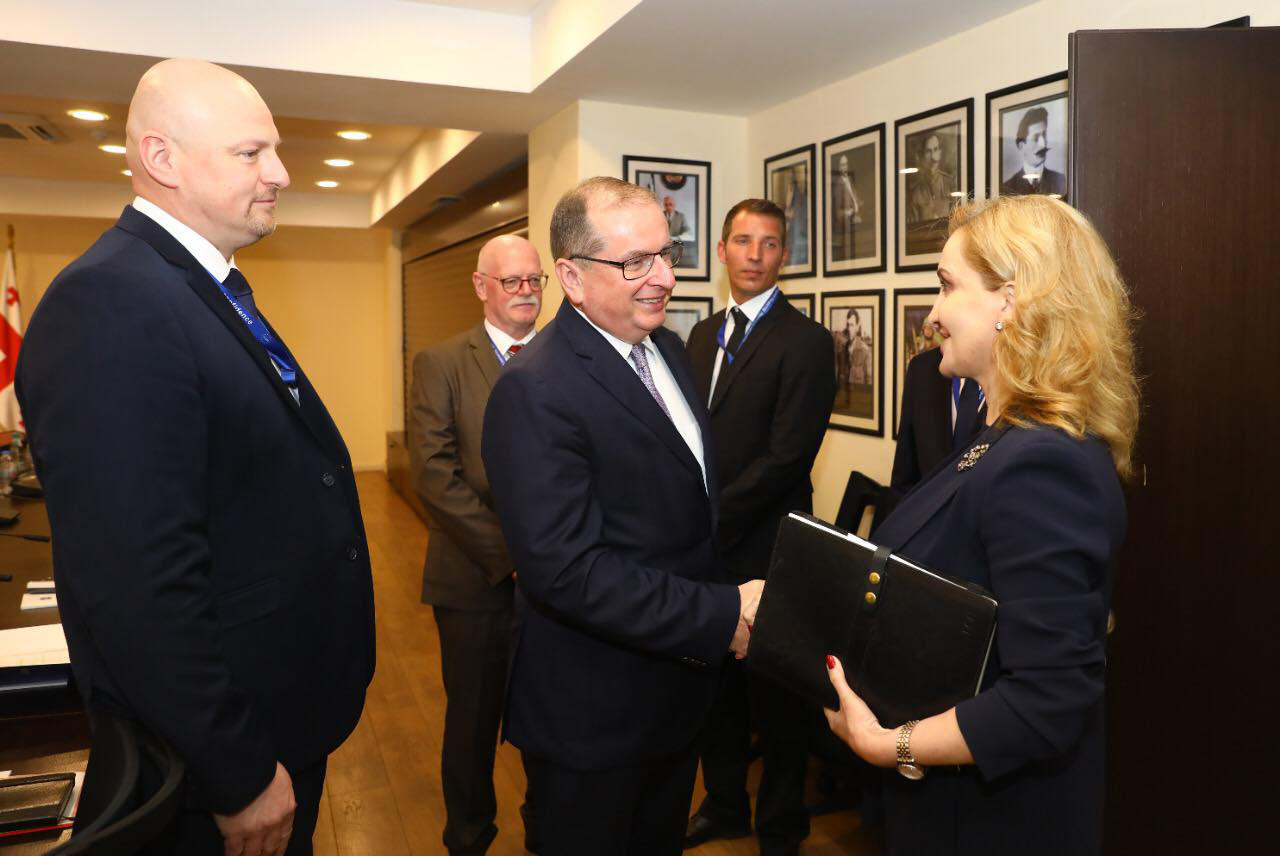 ევროკავშირის სადამკვირვებლო მისიის ხელმძღვანელი თავდაცვის უწყების წარმომადგენლებს შეხვდა