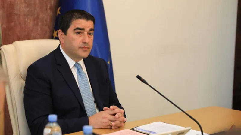 Parliament Speaker meeting with ambassadors of EU member states