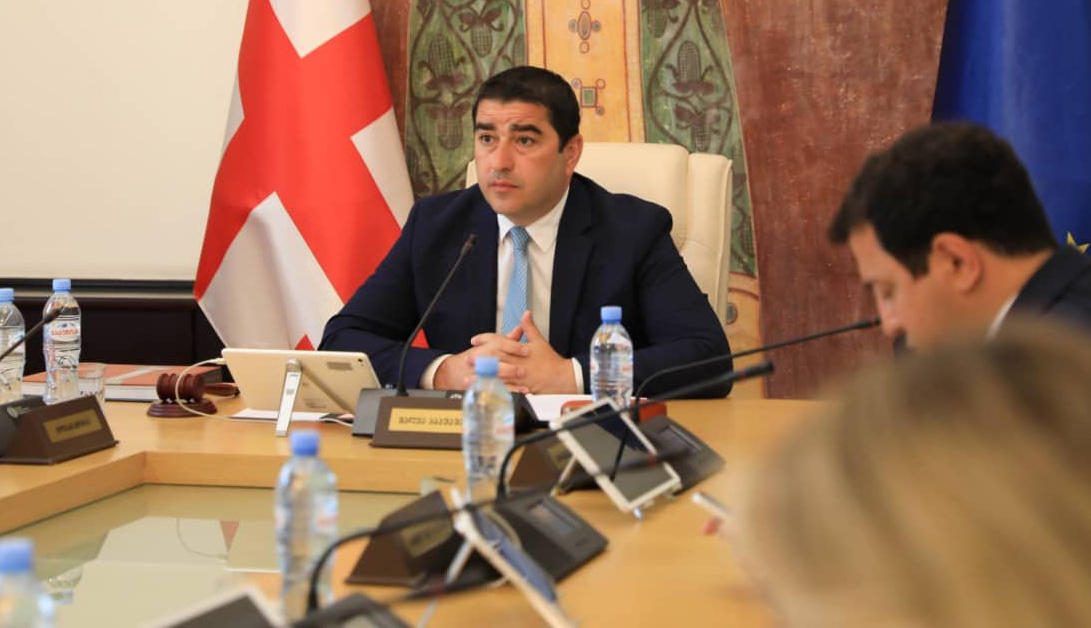 შალვა პაპუაშვილი სახალხო დამცველის არჩევის წესსა პროცედურულ საკითხებზე ოპოზიციის ნაწილთან კონსულტაციებს მართავს