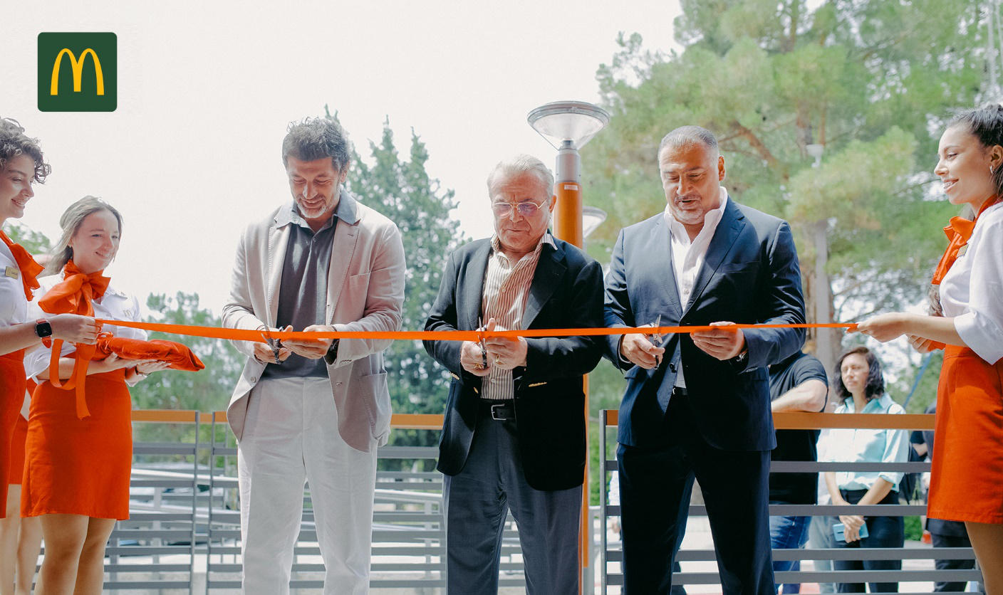 თბილისში „მაკდონალდსის“ ახალი, ეკომეგობრული რესტორანი გაიხსნა