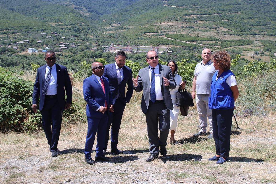 ევროკავშირის სადამკვირვებლო მისიამ გაერო-ს გენერალური ასამბლეის პრეზიდენტს საველე ვიზიტისას უმასპინძლა
