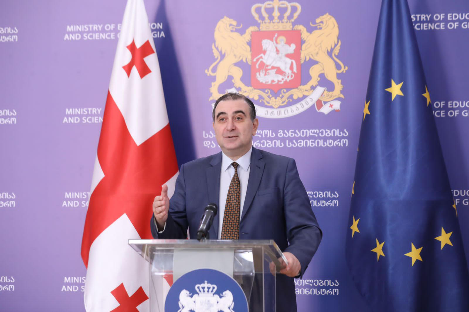 მიხეილ ჩხენკელმა ასტრონომიისა და ასტროფიზიკის საერთაშორისო ოლიმპიადა გახსნა