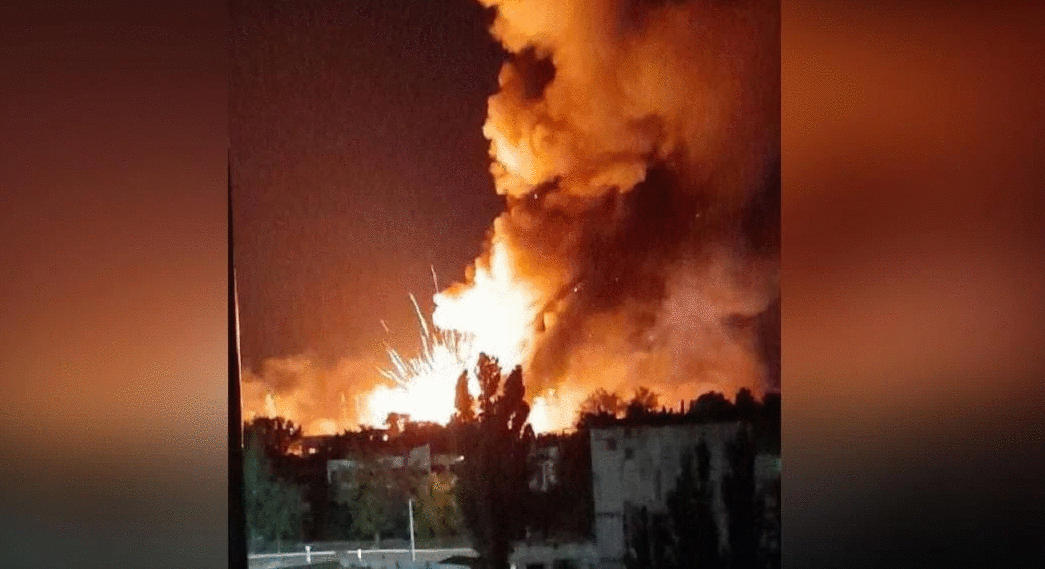 უკრაინელმა სამხედროებმა ხერსონის ოლქში ოკუპანტების ბაზები და საწყობები გაანადგურეს