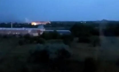 დონეცკში რუსულ-აფხაზური ბატალიონის, „პიატნაშკას“ ბაზა იწვის