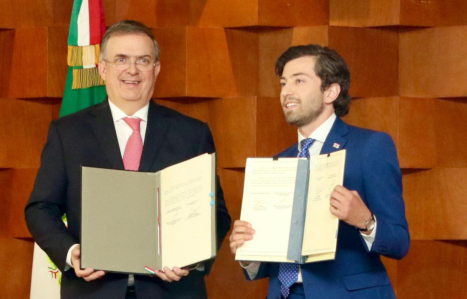 საქართველოსა და მექსიკის შეერთებული შტატების მთავრობებს შორის განათლებისა და კულტურის სფეროში თანამშრომლობის შესახებ შეთანხმებას მოეწერა ხელი