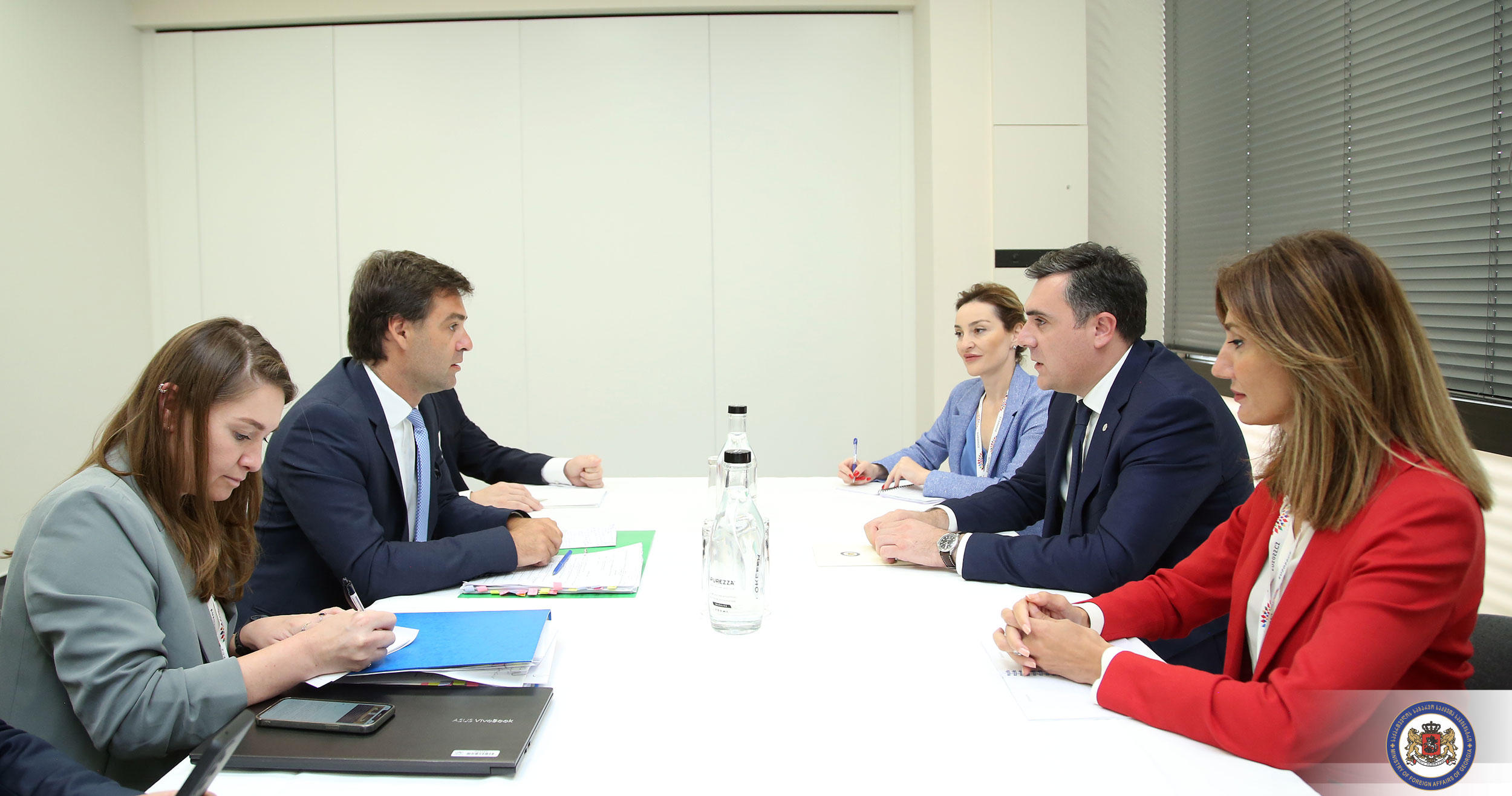 საქართველოს საგარეო საქმეთა მინისტრი მოლდოველ კოლეგას შეხვდა