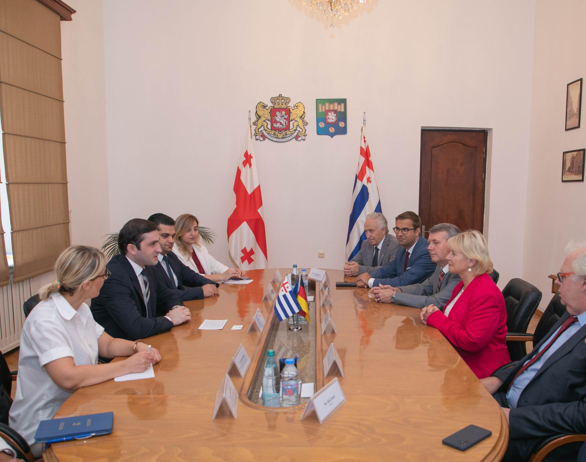 თორნიკე რიჟვაძე ბრანდენბურგის პარლამენტის პრეზიდენტს შეხვდა