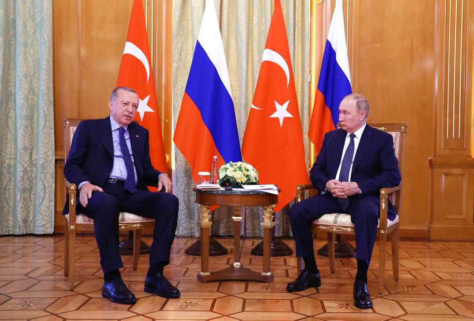 რეჯეფ თაიფ ერდოღანმა ვლადიმერ პუტინს ზაპოროჟიეს ატომურ ელექტროსადგურთან დაკავშირებით ფასილიტატორის როლის შესრულება შესთავაზა