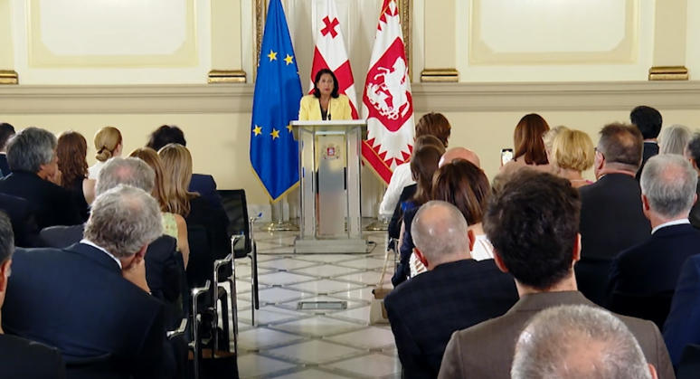 სალომე ზურაბიშვილი - მეორე ფრონტის იდეას კატეგორიულად უნდა დავუპირისპირდეთ, ეს დეზინფორმაცია ძალიან დესტრუქციულია