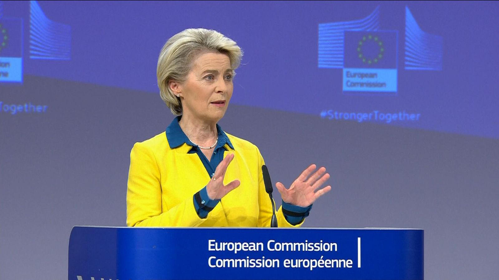 ურსულა ფონ დერ ლაიენი - შევთავაზებთ ფასის ზედა ზღვრის დაწესებას რუსულ გაზზე - უნდა შევამციროთ რუსეთის შემოსავლები, რომლებსაც პუტინი უკრაინაში სასტიკი ომის დაფინანსებისთვის იყენებს