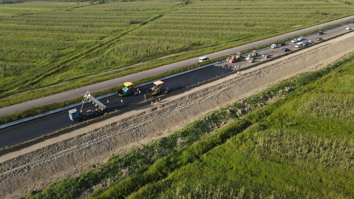 სამტრედია-გრიგოლეთის გზის IV ლოტის მშენებლობა წლის ბოლოს დასრულდება