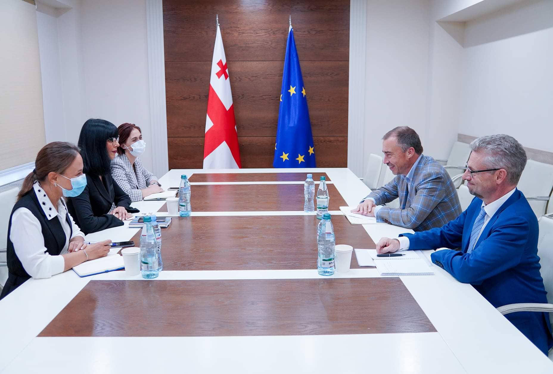 თეა ახვლედიანმა ტოივო კლაართან შეხვედრა გამართა