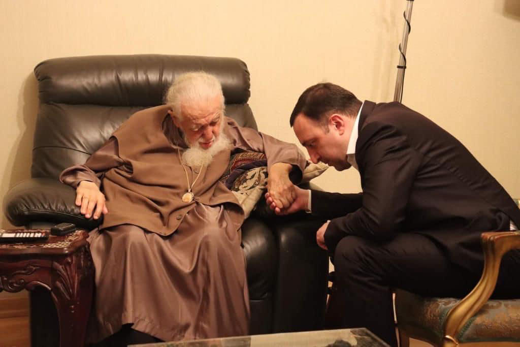 ირაკლი ღარიბაშვილი პატრიარქს შეხვდა