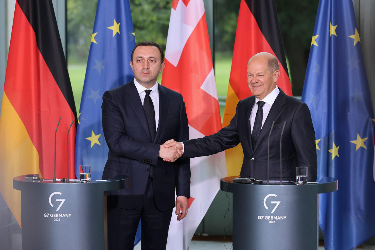 Olaf Scholz: I encourage Georgia to take the necessary reform steps - we are happy to help on the way to the European Union