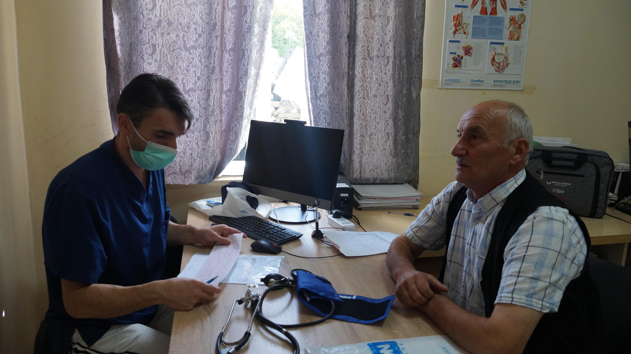 ხულოში ვეტერანებისთვის ჩაფიძის გულის ცენტრმა საქველმოქმედო აქცია ჩაატარა
