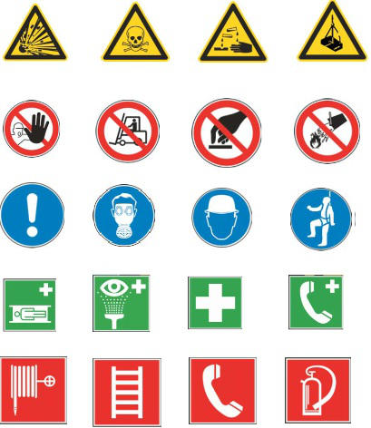 სამუშაო სივრცეში უსაფრთხოების ნიშნების განთავსების მინიმალური მოთხოვნები დამტკიცდა - სამუშაო სივრცეში ამკრძალავი და გამაფრთხილებელი ნიშნები უნდა განთავსდეს