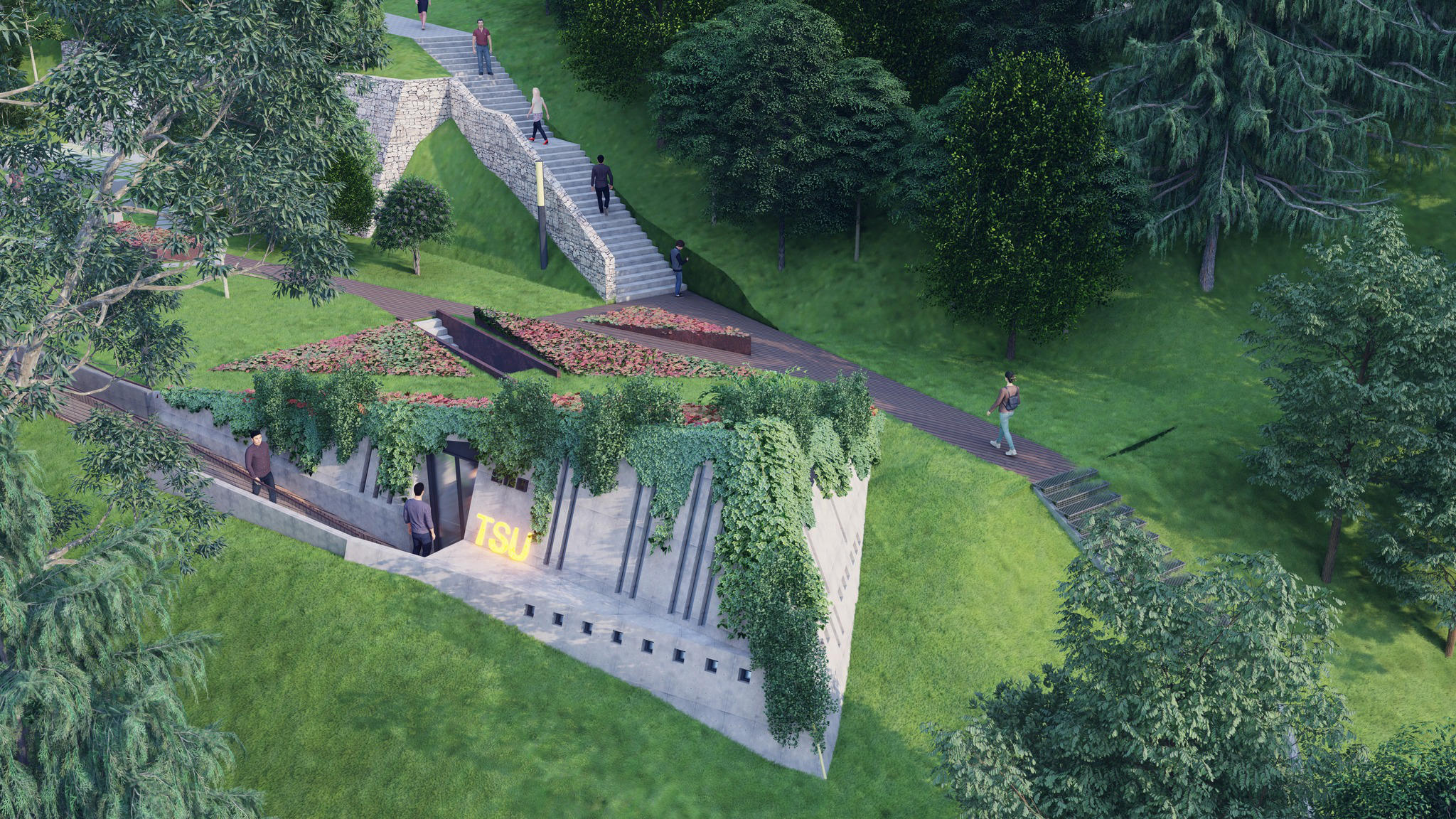 თსუ-ში ინფრასტრუქტურული პროექტების ნაწილი დასრულდა