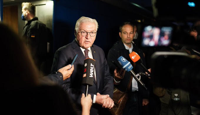 Президент Германии Франк-Вальтер Штайнмайер прибыл в Украину