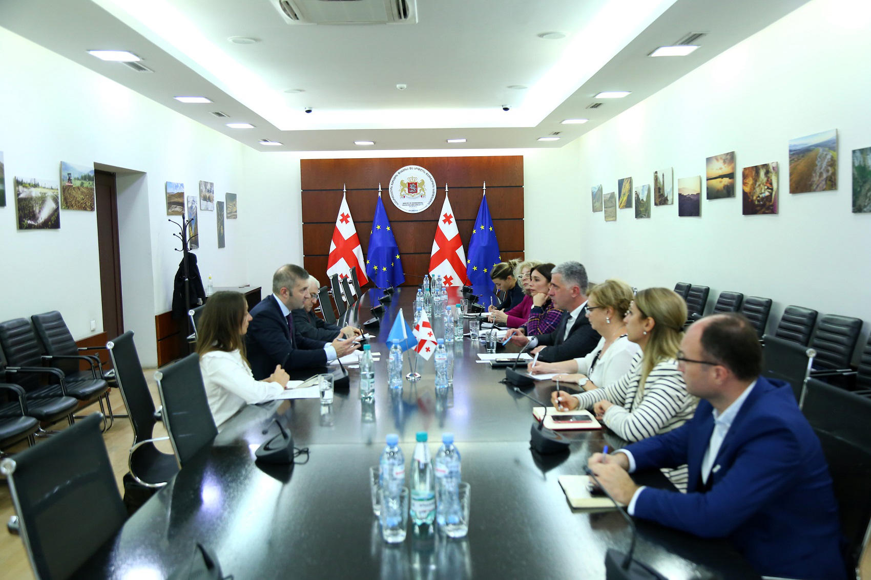ოთარ შამუგია გაერთიანებული ერების ორგანიზაციის გარემოსდაცვითი პროგრამის რეგიონულ კოორდინატორს შეხვდა
