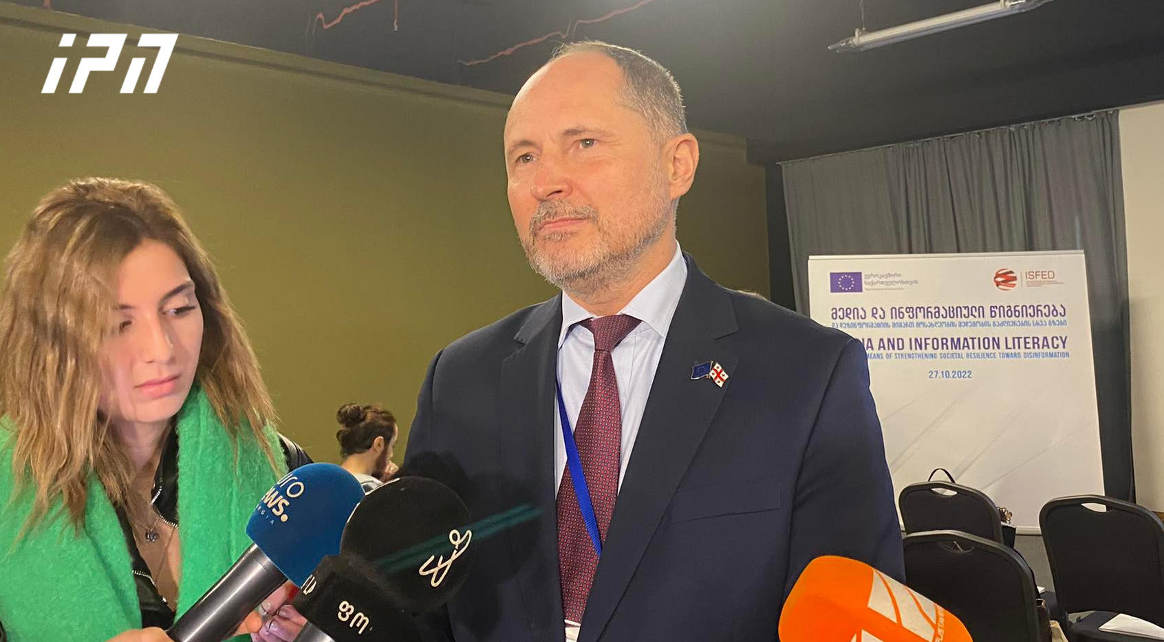 EU Ambassador: We are closely monitoring Mikheil Saakashvili's health condition, and we raise the issue of his rights with the relevant representatives of the Georgian government