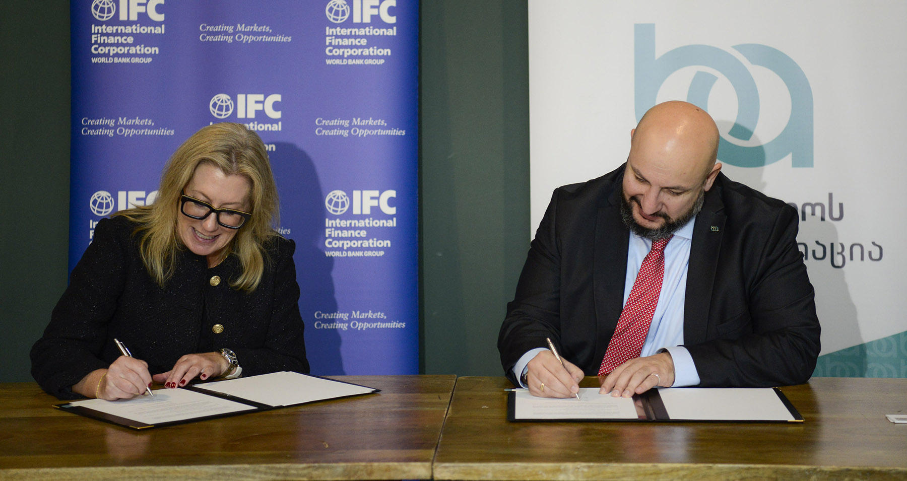 საქართველოს საბანკო ასოციაციამ და IFC-მ ხელი მოაწერეს ურთიერთშეთანხმების მემორანდუმს, ასევე, საბანკო ასოციაცია მდგრადი საბანკო და საფინანსო ქსელის (SBFN) წევრი გახდა