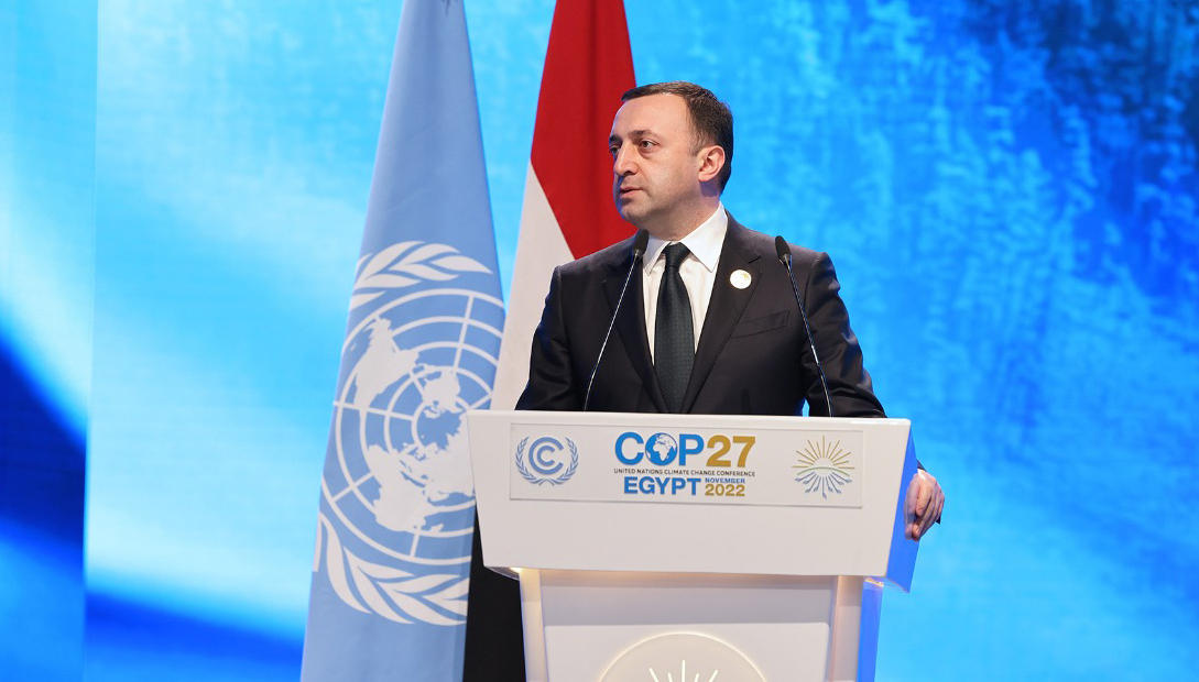 პრემიერი - გახსოვთ ვინმე, ვინც ჩვენი ომის დროს სანქციები დააწესა? არავინ! ჩვენი ომი არ არის ომი და უკრაინაში არსებული ომი ომია? - ევროპელო და ამერიკელო მეგობრებო, სანქციები რატომ არ გქონდათ დაწესებული?