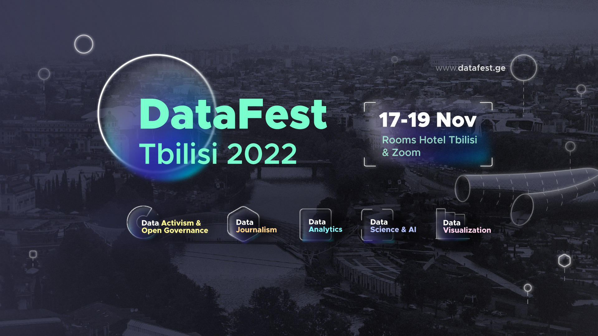 GITA-ს მხარდაჭერით, DataFest Tbilisi 17-19 ნოემბერს გაიმართება