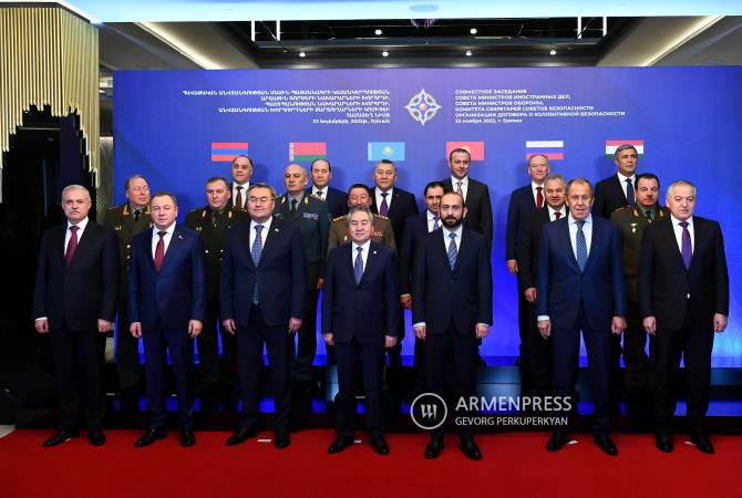 ერევანში კოლექტიური უსაფრთხოების ხელშეკრულების ორგანიზაციის სხდომა მიმდინარეობს
