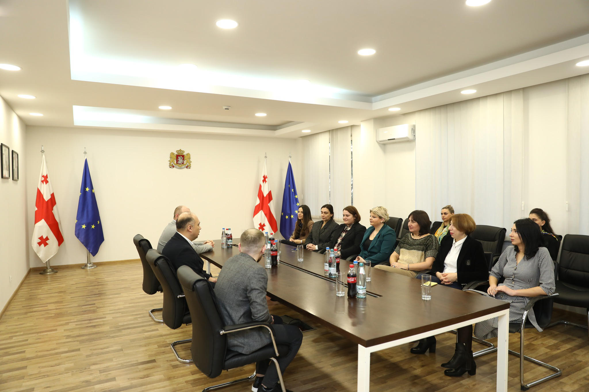 აღდგენითი მართლმსაჯულების განვითარებისა და საერთაშორისო პრაქტიკის გაზიარების შესაძლებლობებზე მედიატორებთან შეხვედრა გაიმართა