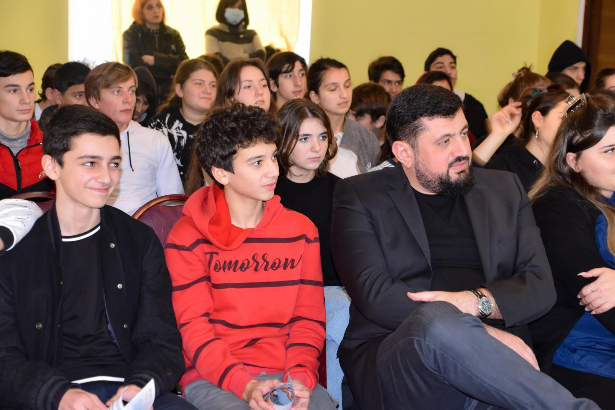 წონიარისის საჯარო სკოლაში შეხვედრა გაიმართა