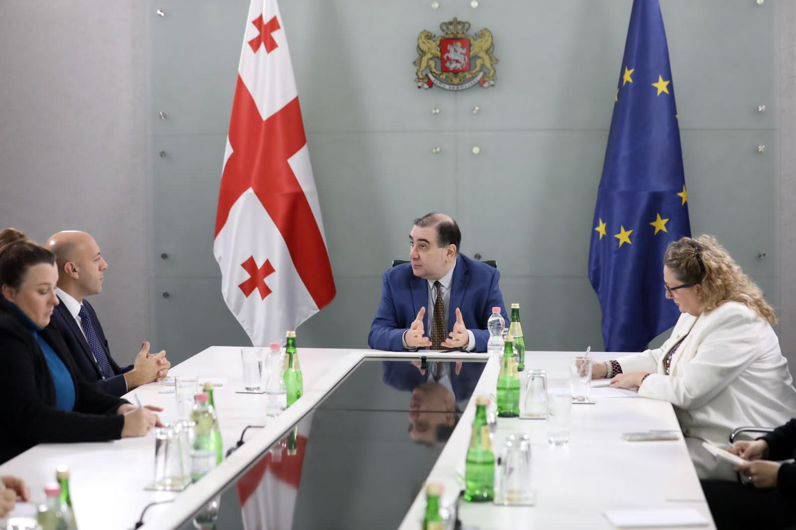 მიხეილ ჩხენკელმა ნორვეგიის ელჩთან და საქართველოში UNICEF-ის წარმომადგენელთან ინკლუზიური განათლების მხარდამჭერი ახალი ეროვნული სისტემის მოდელის დეტალები განიხილა