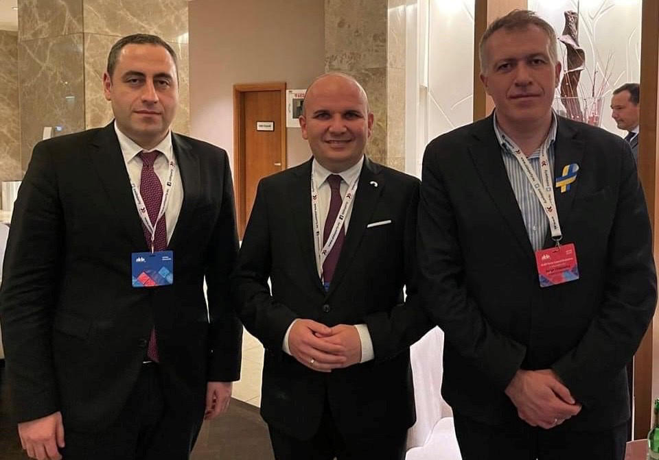 „სტრატეგია აღმაშენებლის“ ლიდერები ბრატისლავაში ALDE-ს პრეზიდენტს ილჰამ კიუჩიუკს შეხვდნენ