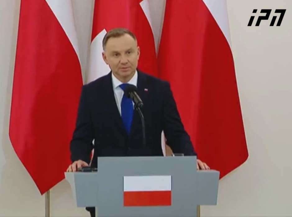 Andrzej Duda: I thanked Ms. President very much for her position regarding the ongoing events, Russian aggression – this is especially important from the side of countries that are also victims of Russian aggression