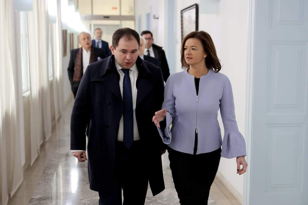 ნიკოლოზ სამხარაძემ სლოვენიის ვიცე-პრემიერთან, საგარეო საქმეთა მინისტრთან გამართა შეხვედრა