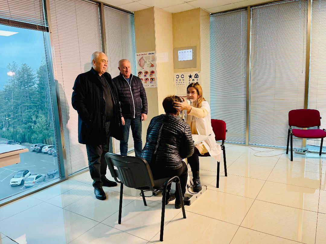 დევნილ მოსახლეობას სამედიცინო გამოკვლევები ჩაუტარდათ