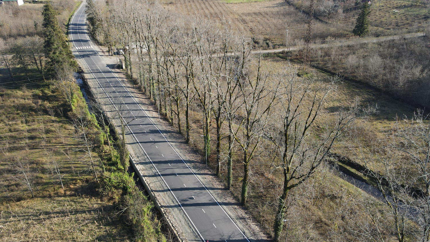 გურიის რეგიონში 53 კმ გზის რეაბილიტაცია მიმდინარეობს