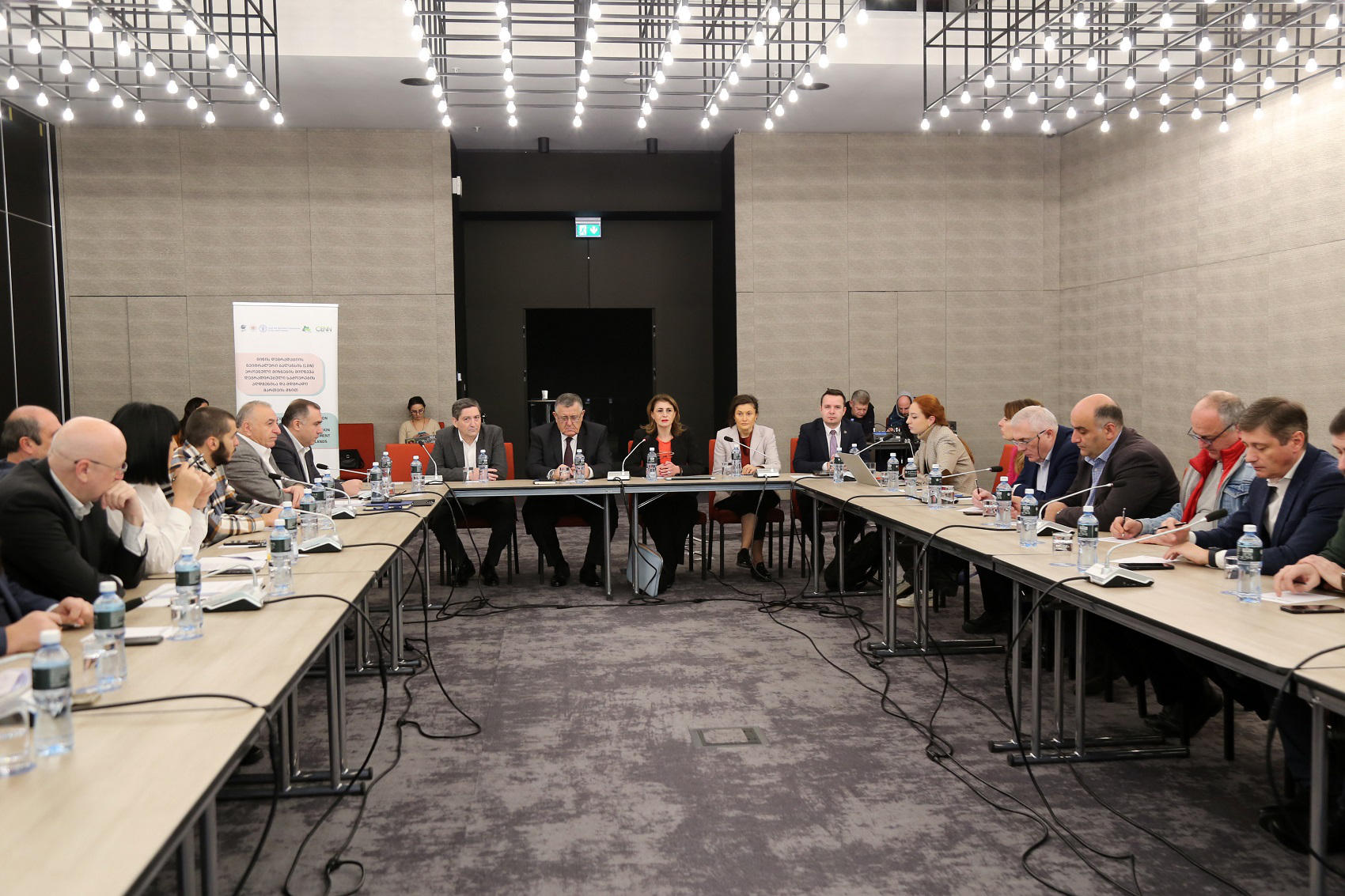 გარემოს დაცვისა და სოფლის მეურნეობის მინისტრის პირველი მოადგილე საძოვრების მდგრადი მართვის ეროვნული პოლიტიკის კონცეფციის განხილვას დაესწრო