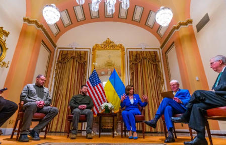 ანდრეი ერმაკი - კონგრესში შეხვედრაზე უკრაინაზე, ომსა და დემოკრატიის ავტოკრატიაზე სამომავლო გამარჯვებაზე ვისაუბრეთ