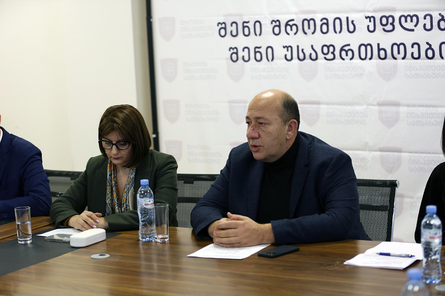 ირაკლი პეტრიაშვილი მთავარ შრომის ინსპექტორთან არსებული მრჩეველთა საბჭოს რიგით მეექვსე სხდომას გაუძღვა