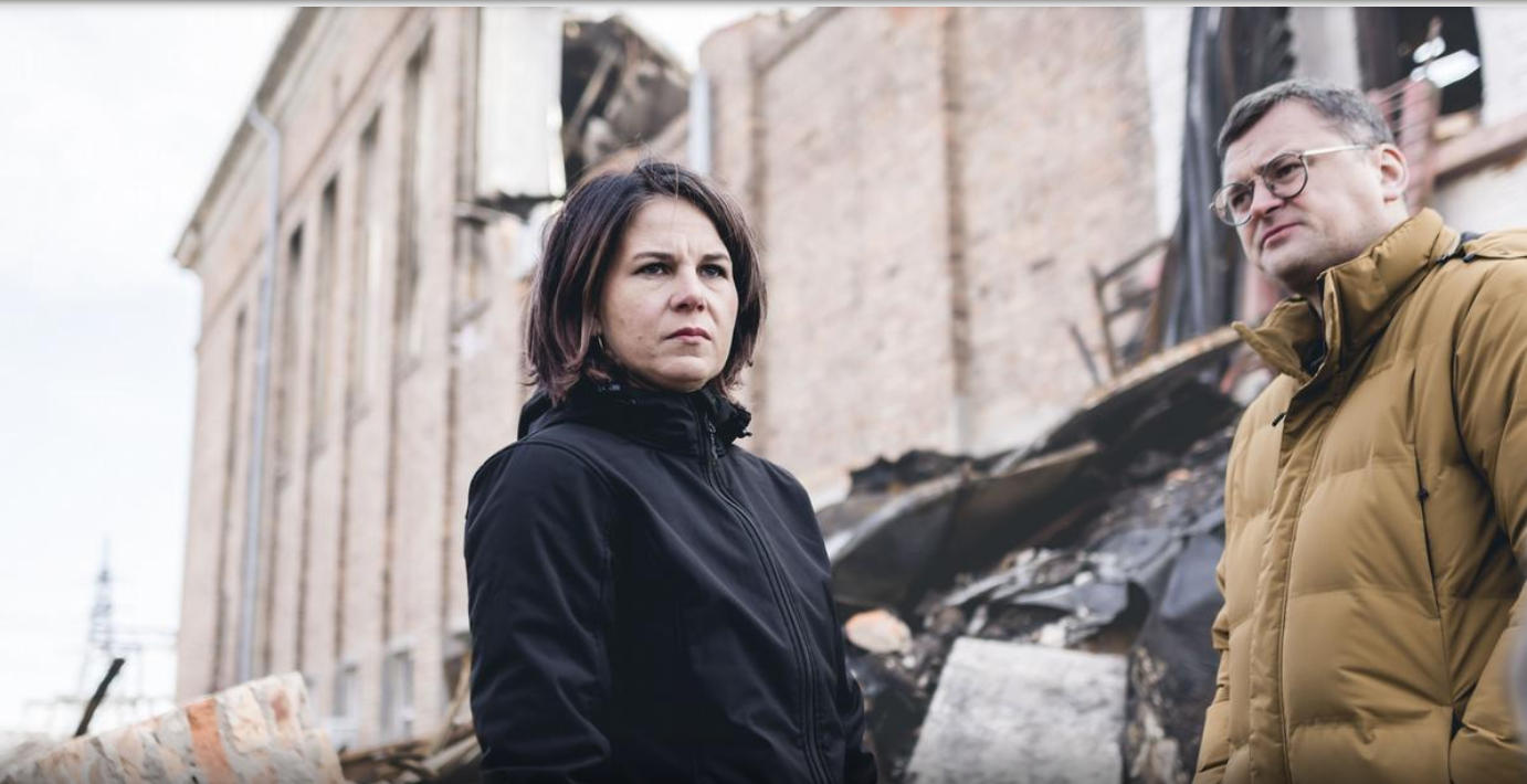 ანალენა ბერბოკი - ხარკოვი რუსეთის აგრესიული ომის სრული სიგიჟის სიმბოლოა - უკრაინის ყველა კუთხეში ხალხმა უნდა იცოდეს, რომ ჩვენი სოლიდარობისა და დახმარების იმედი შეუძლიათ ჰქონდეთ