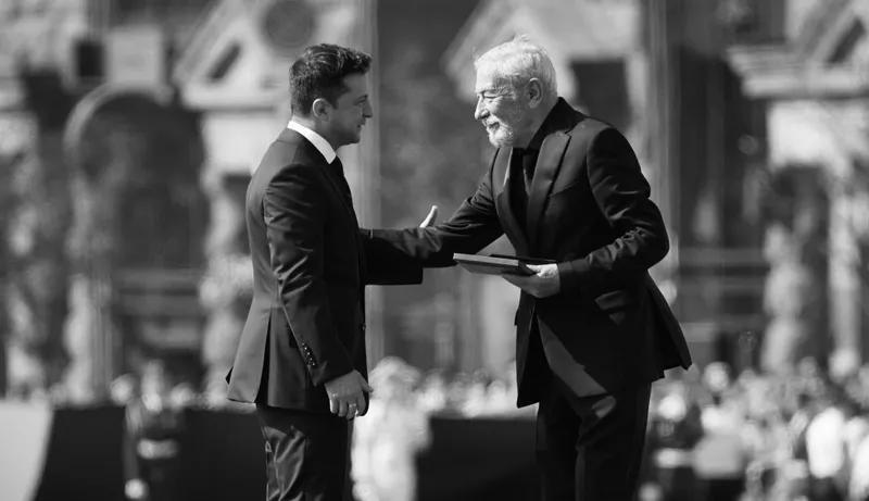 Volodymyr Zelensky: Vakhtang Kikabidze was a friend who has always been there, a great man of great people