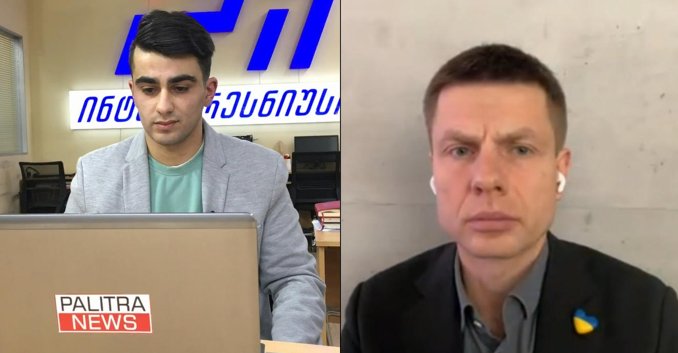 ალექსეი გონჩარენკო - საქართველოს არ გამოუგზავნია არც ერთი ტყვია, არც ერთი დანა - გეკითხებით, აქვს თუ არა ერთი დანა ან ერთი ტყვია სიმბოლურად, რომელიც ცხადყოფს, რომ თბილისი მხარს უჭერს უკრაინას საერთო მტერთან ბრძოლაში?