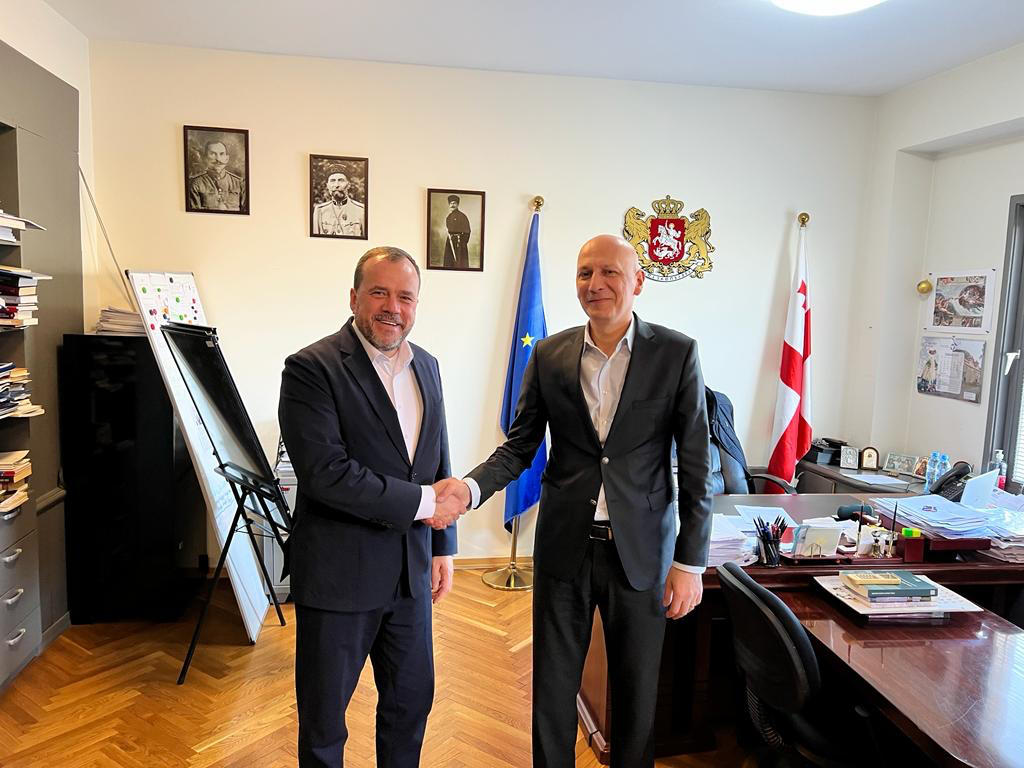 რელიგიის სააგენტოს თავმჯდომარე „გლობალური ჩართულობის ინსტიტუტის" წარმომადგენელს შეხვდა