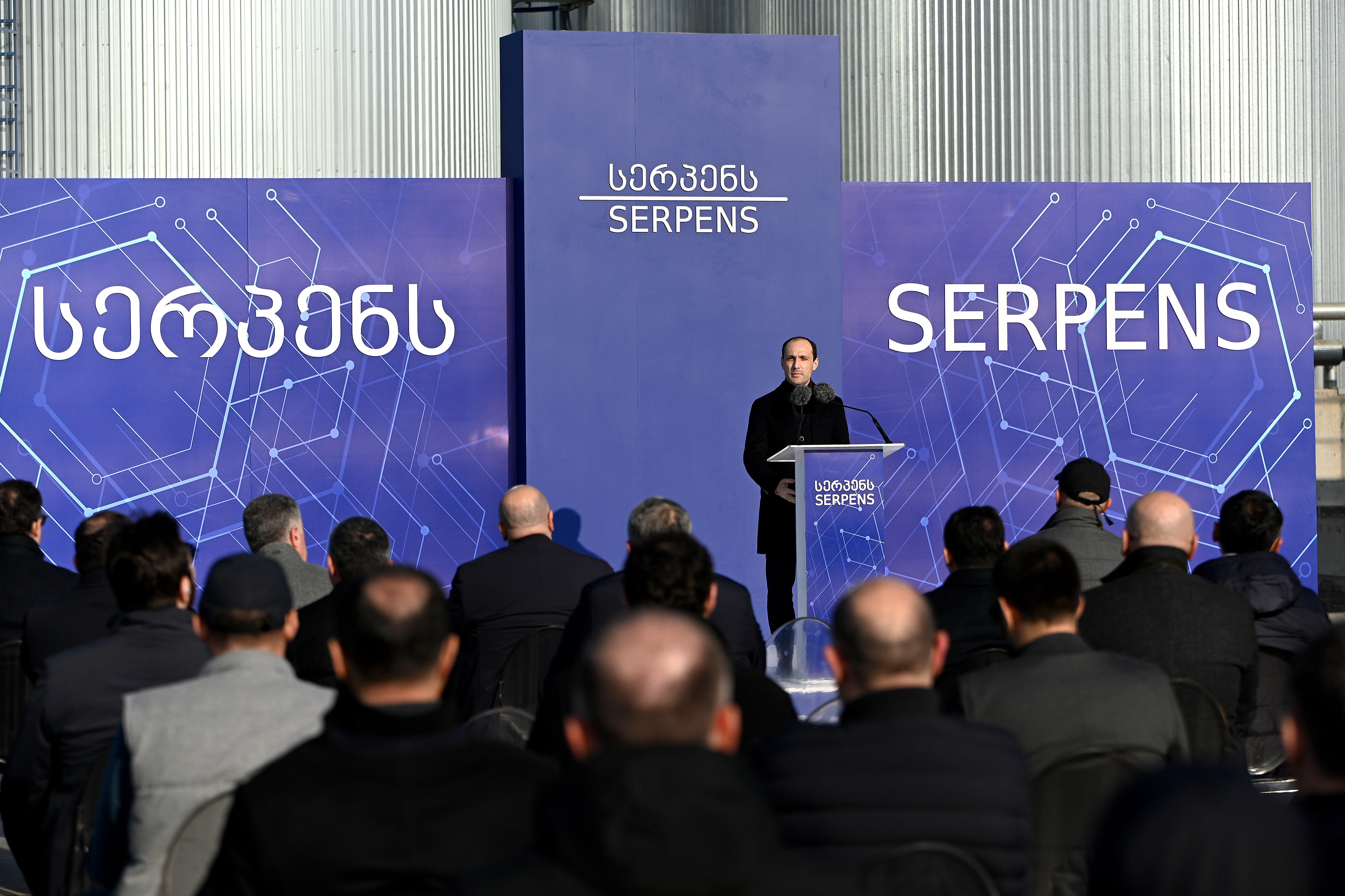 ლევან დავითაშვილი რუსთავში ნავთობპროდუქტების გადამამუშავებელი ახალი საწარმოს გახსნას დაესწრო